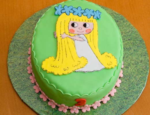 obrázek dortu - dort Víla Amálka