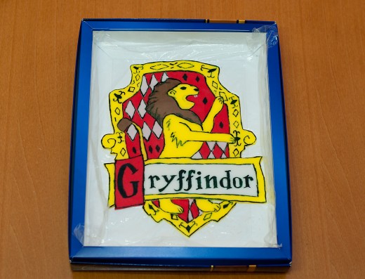 obrázek dortu - dort Gryffindor