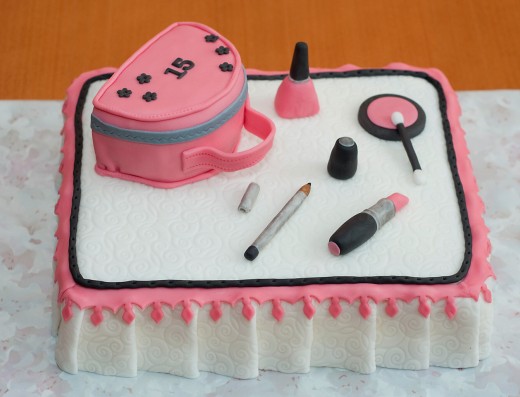 obrázek dortu - dort Kosmetika