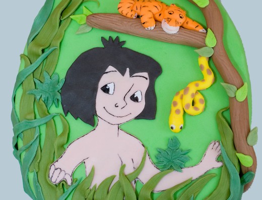obrázek dortu - dort Kniha džunglí