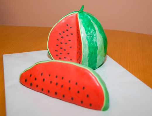 obrázek dortu - dort Meloun
