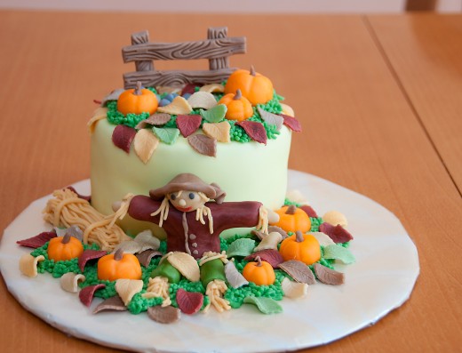 obrázek dortu - dort Podzimní dort