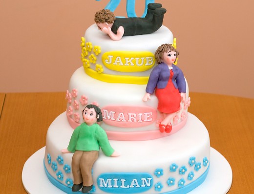 obrázek dortu - dort Rodinný dort