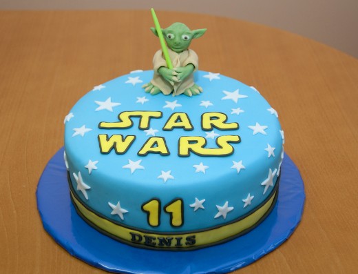 obrázek dortu - dort Star Wars